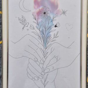 Tableau Naître Entre Tes Mains